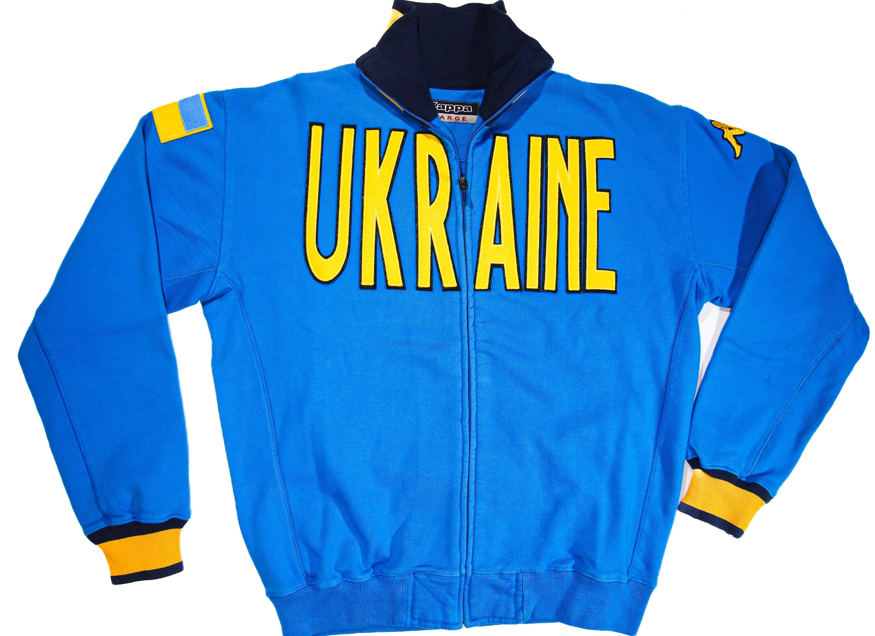 Kappa Clothing Men s Ukraine Blue Jacket