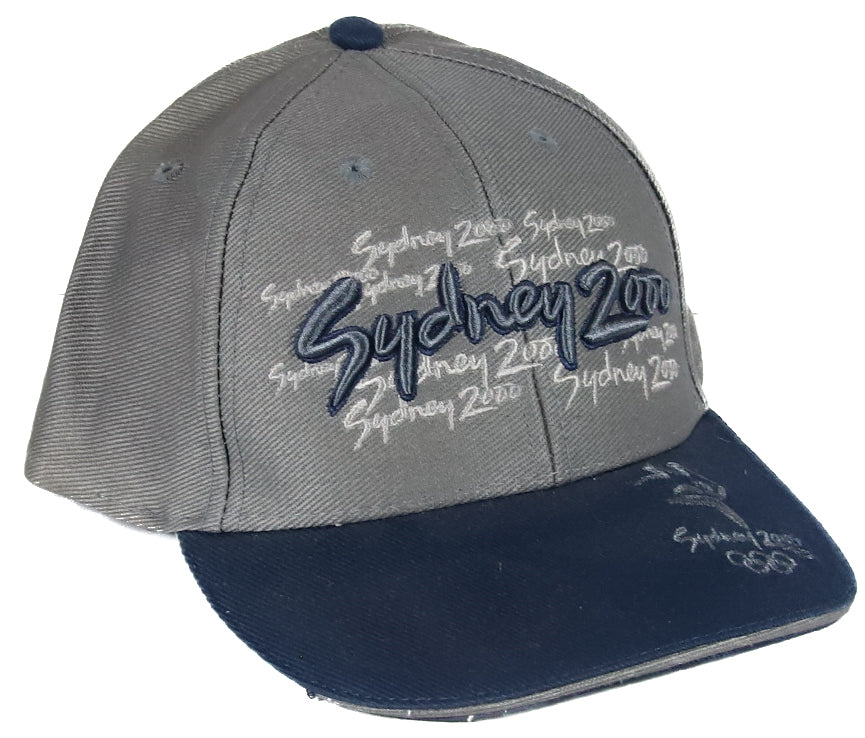 Sydney 2000 Olympic Men s Gray Adjustable Cap