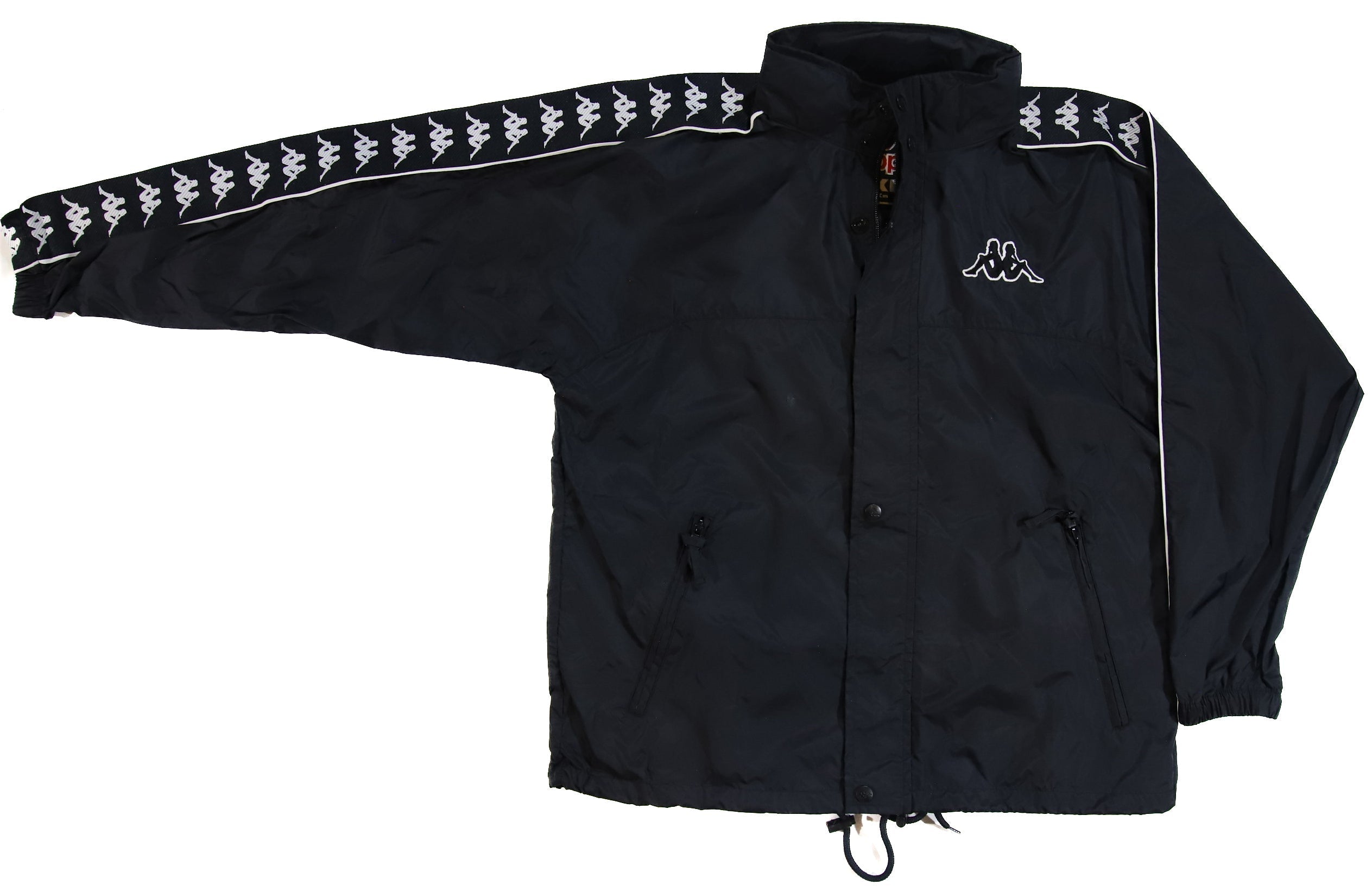 Kappa Clothing Youth Dawson Black Jacket House of Sports