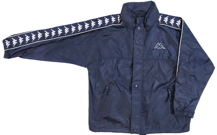 Kappa Clothing Youth Dawson Navy Jacket