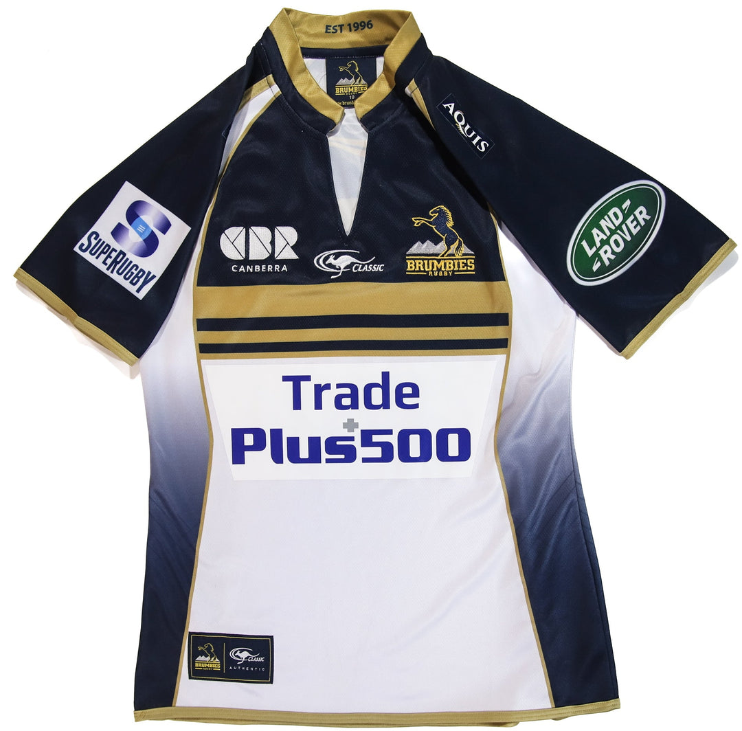 Australian Rugby Union Brumbies Women's White Home Jersey