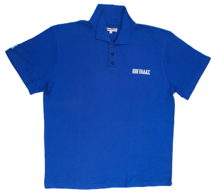 Country Clothing Greece Men's Blue Polo