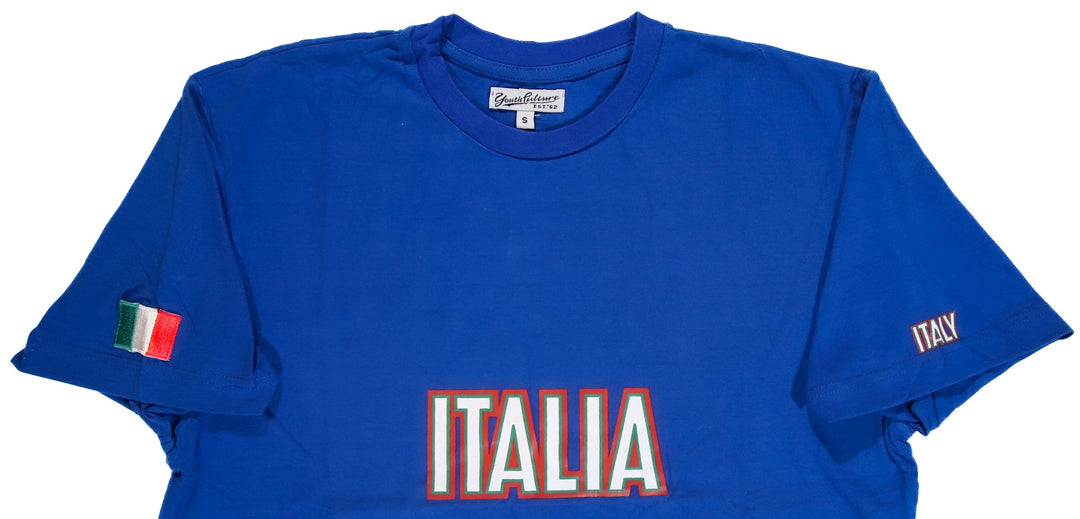 Country Clothing Italy Men's Blue Tee