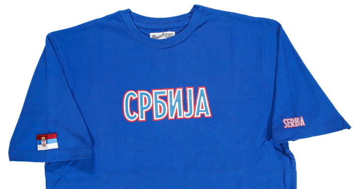 Country Clothing Serbia Men's Blue Tee