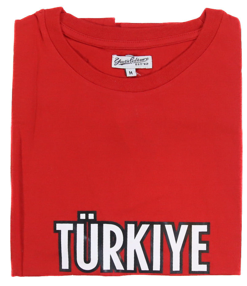 Country Clothing Turkey Men's Red Tee