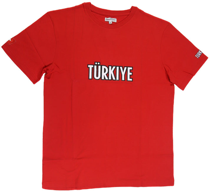 Country Clothing Turkey Men's Red Tee