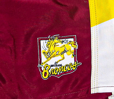 NRL Brisbane Broncos Men's Footy Shorts