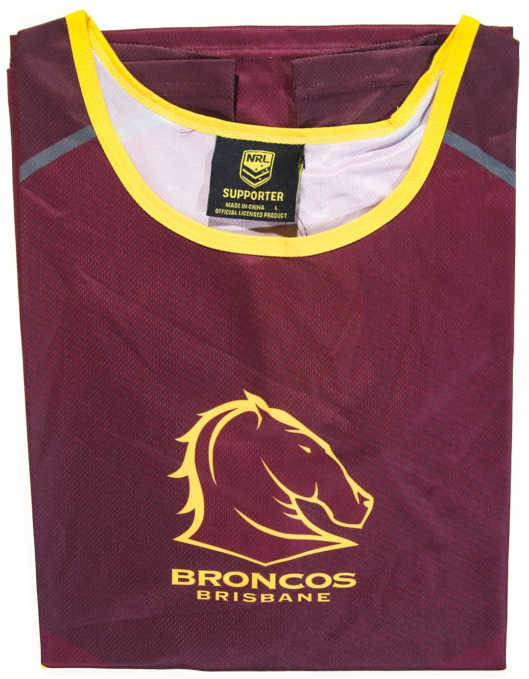 NRL Brisbane Broncos Men's Sublimated Singlet