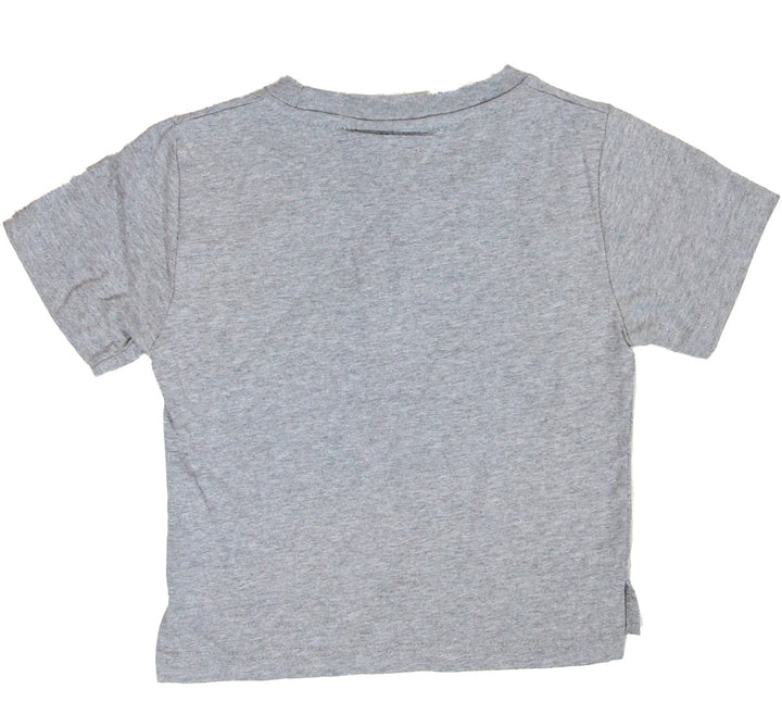 NRL Cronulla Sharks Heathered Lifestyle Kid's Gray Tee