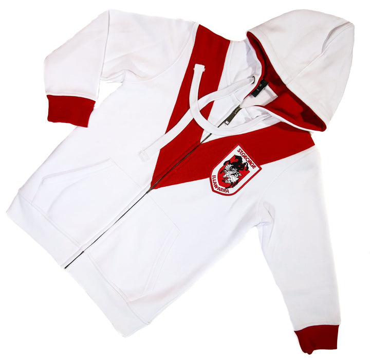 NRL Illawara Dragon Kid's Retro Heritage Fleece Hoodie