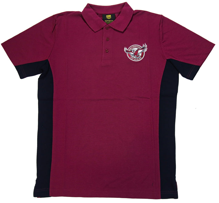 NRL Manly Sea Eagles Men's Club Lifestyle Polo