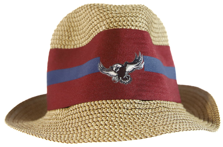 NRL Manly Sea Eagles Men's Fedora Straw Hat