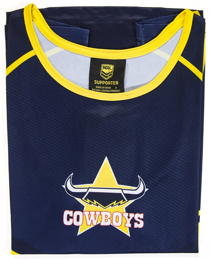 NRL North Queensland Cowboys Men's Sublimated Singlet