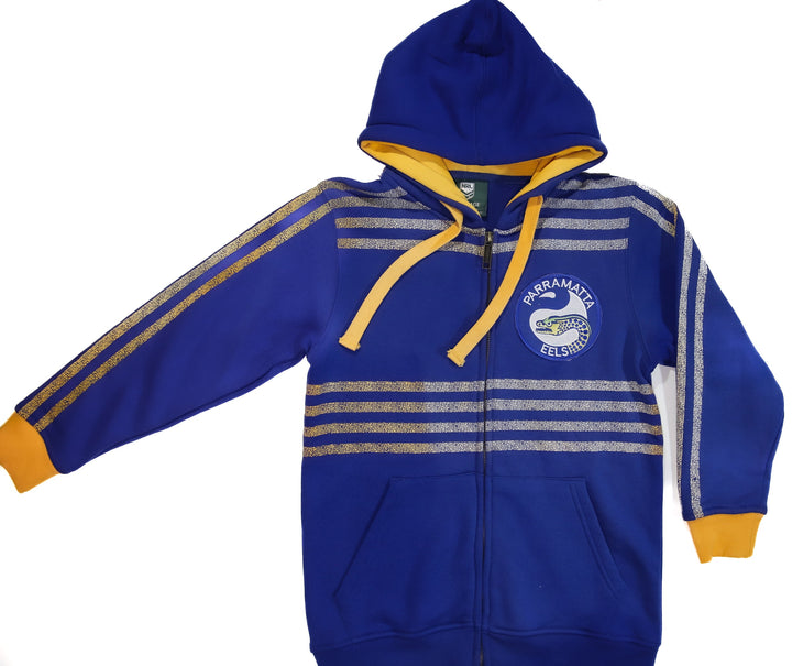 NRL Parramatta Eels Kid's Retro Heritage Fleece Hoodie