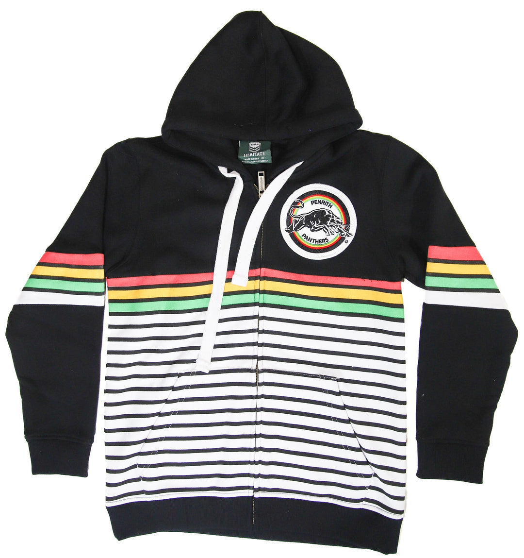 NRL Penrith Panthars Kid's Retro Heritage Fleece Hoodie