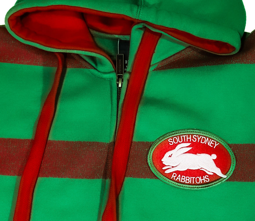 NRL South Sydney Rabbitohs Kid's Retro Heritage Fleece Hoodie