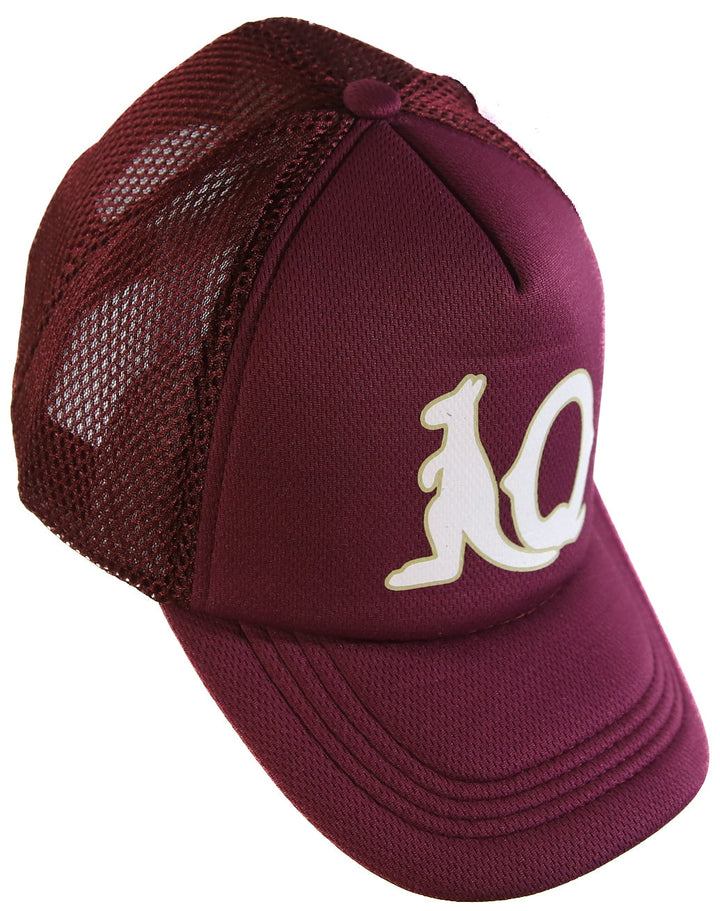 State Of Origin Qld Maroon Men's Heritage Adjustable Trucker Cap
